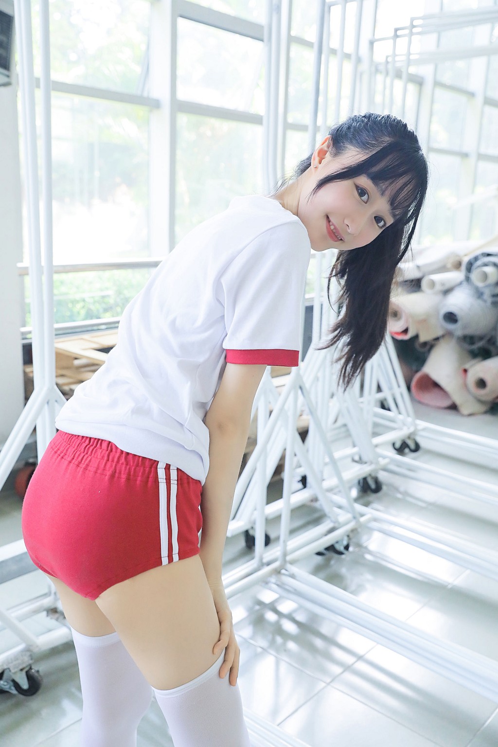 ​木绵绵《上体育课啦》 [Cosplay福利] 写真集[42P]