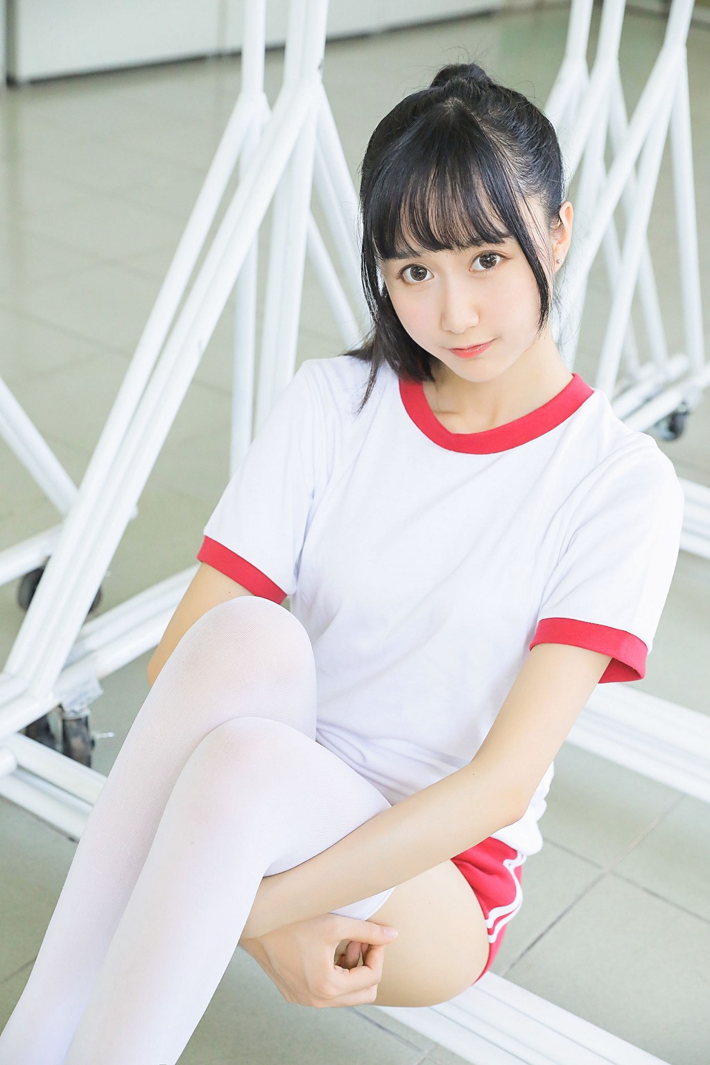 ​木绵绵《上体育课啦》 [Cosplay福利] 写真集[42P]