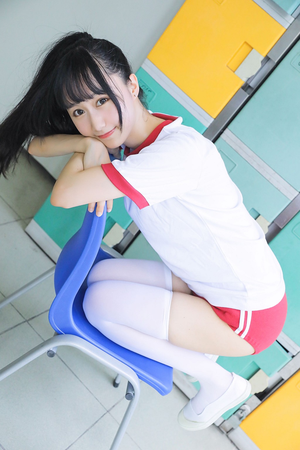​木绵绵《上体育课啦》 [Cosplay福利] 写真集[42P]