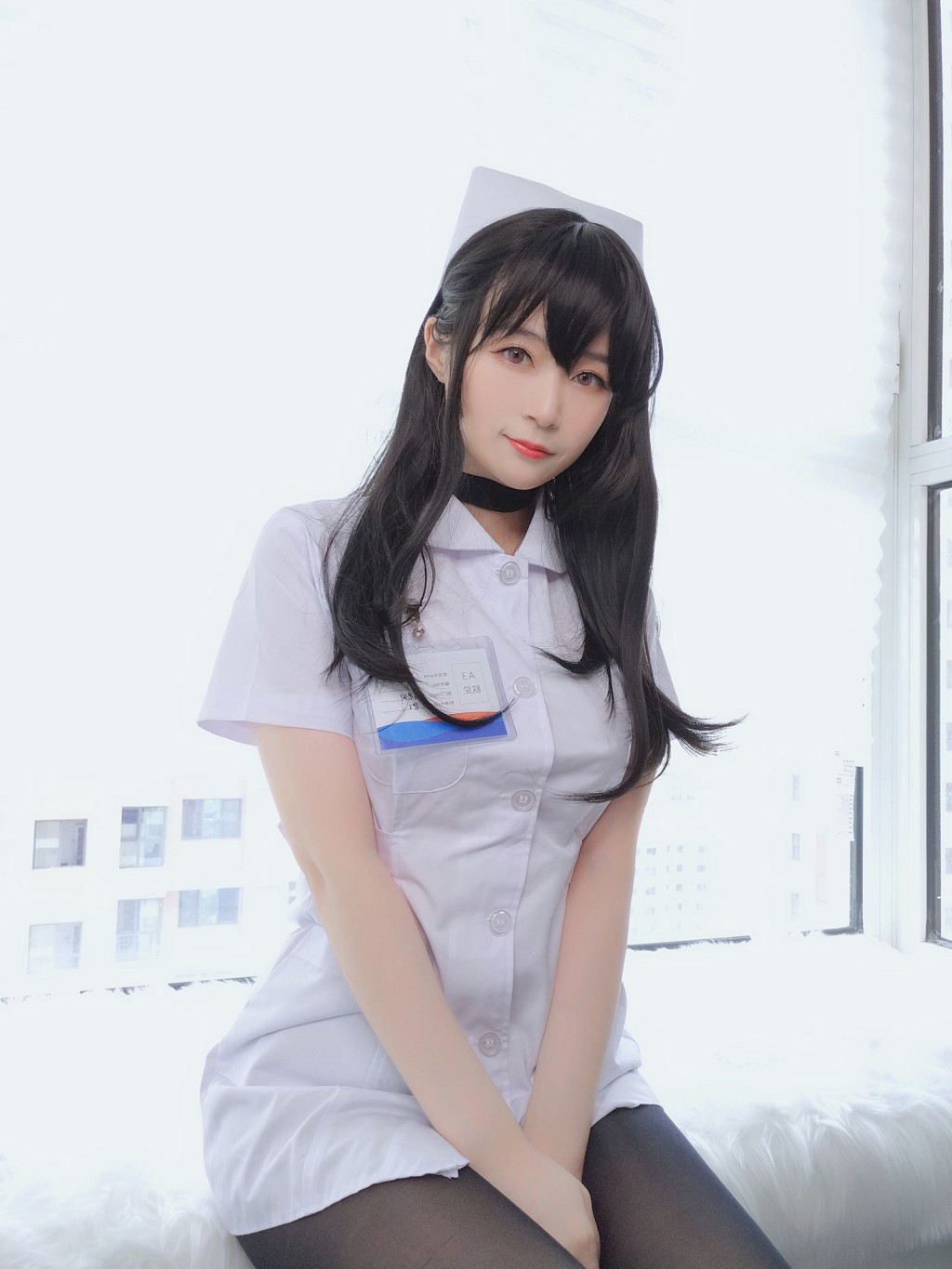 ไป่หยิ่น81《พยาบาลผมยาว》 [Cosplay สาวสวย] หนังสือภาพ[66P