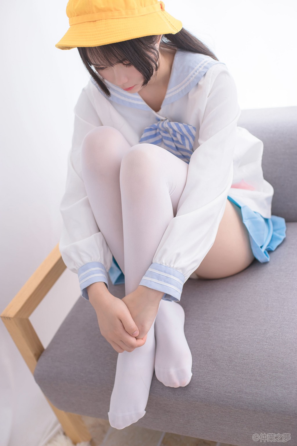 《노란 모자 여학생의 흰 실크》 [청란영화] SPL.008 사진집[98P