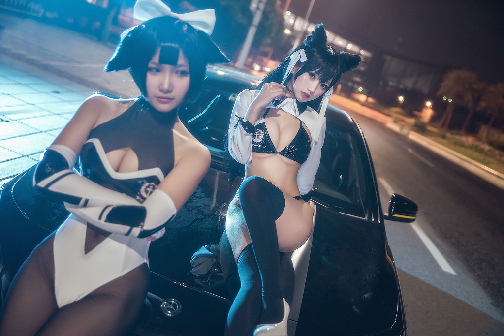 Is Guichu Yao here w? Black Doujin Bunny Girl Atago Racing Girl [Cosplay Welfare] Photo Book [33P