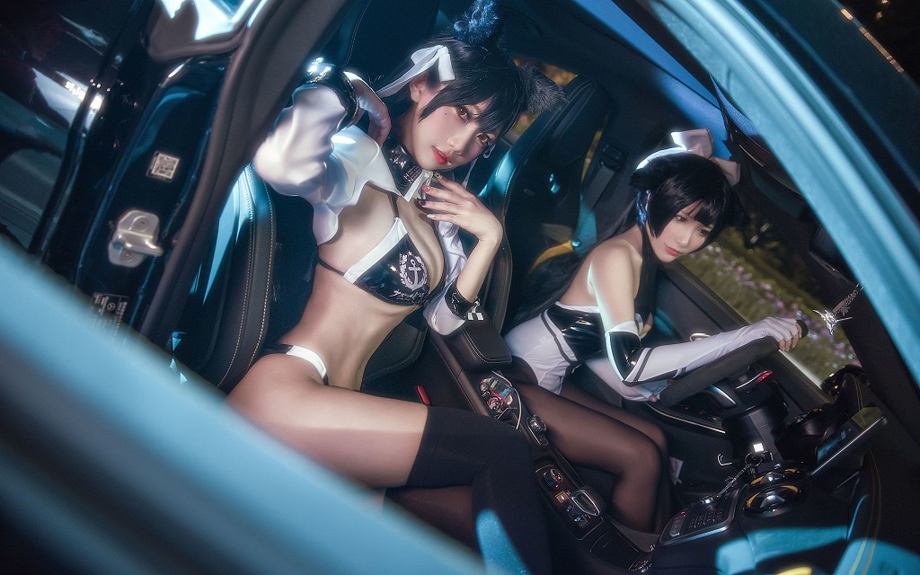 Is Guichu Yao here w? Black Doujin Bunny Girl Atago Racing Girl [Cosplay Welfare] Photo Book [33P