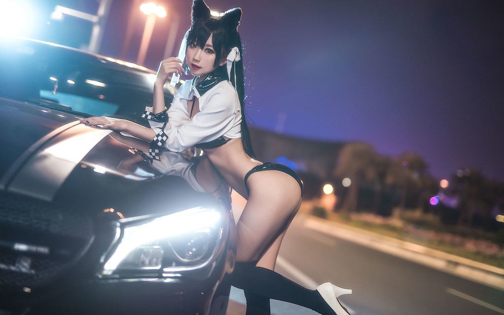 Is Guichu Yao here w? Black Doujin Bunny Girl Atago Racing Girl [Cosplay Welfare] Photo Book [33P