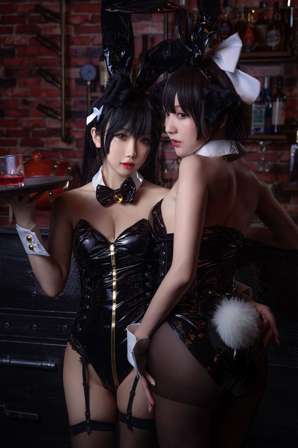 Is Guichu Yao here w? Black Doujin Bunny Girl Atago Racing Girl [Cosplay Welfare] Photo Book [33P