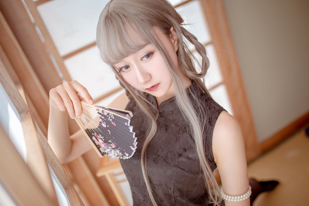 木绵绵OwO《魔女旗袍&小野妹子》 [COSER美女] 写真集[24P]