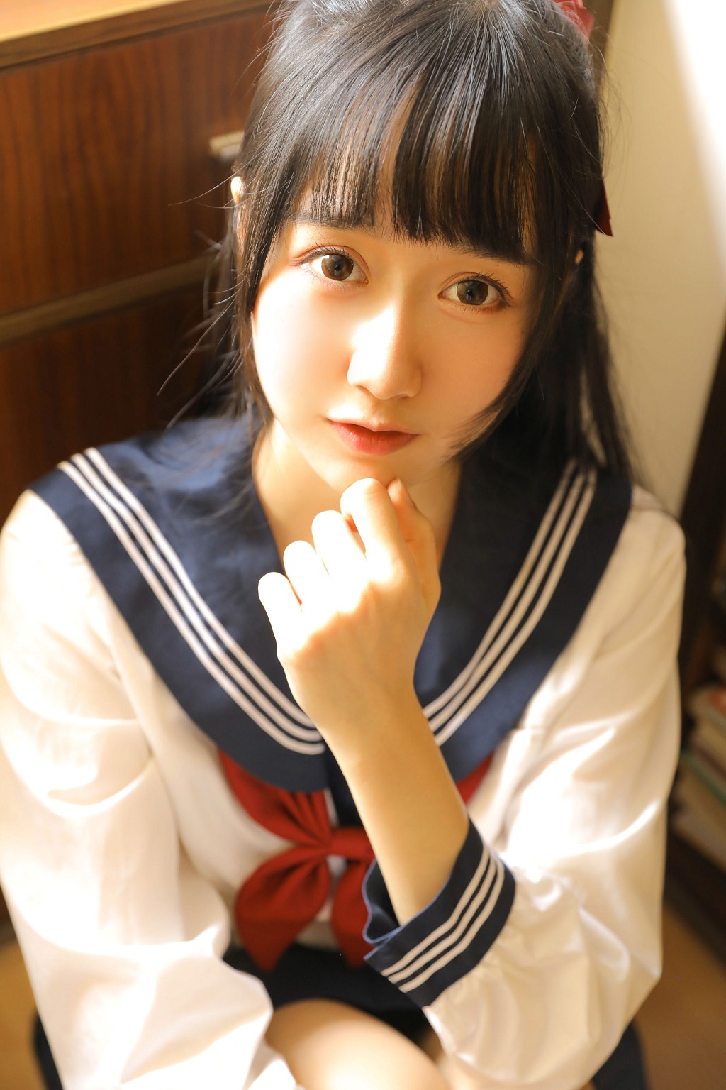 木绵绵OwO《绵相随 JK水手服》 [COSER美女] 写真集[32P]