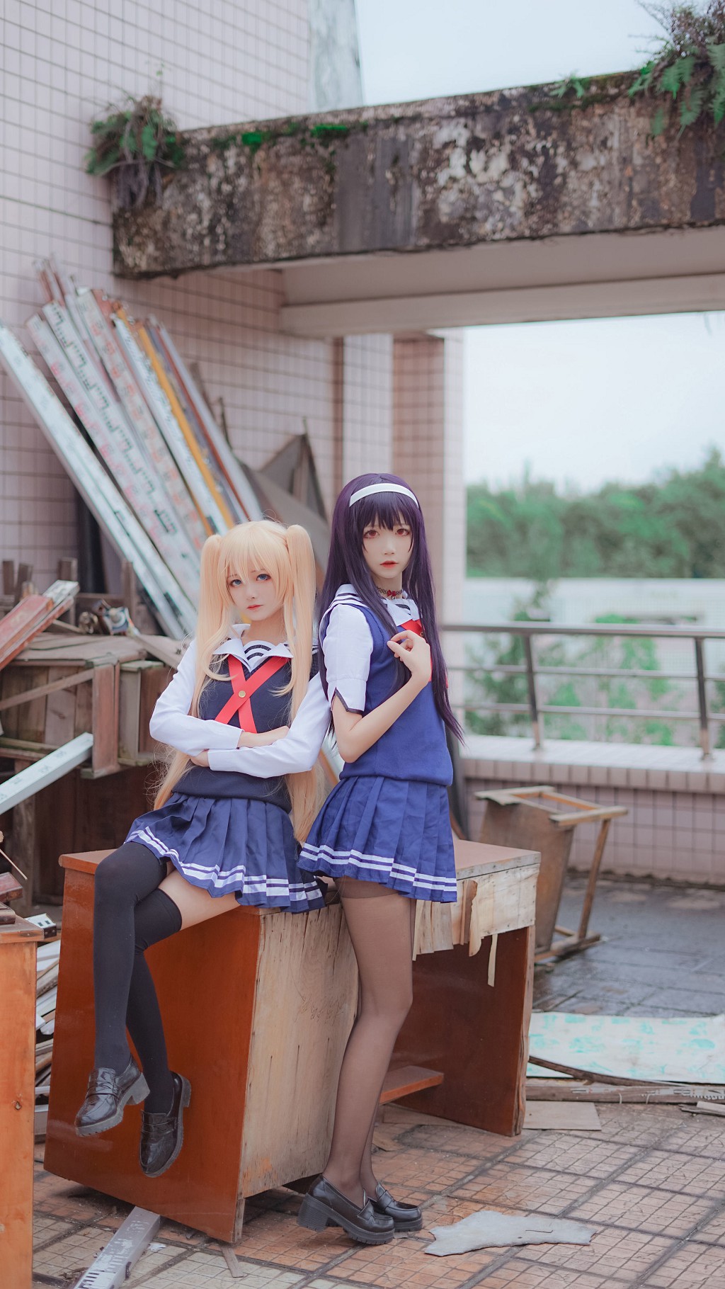 Thiếu nữ thanh khiết Ngũ Cập Bách Quỷ: Học tỷ đồng phục [Cosplay mỹ nữ] Bộ sưu tập ảnh [25P