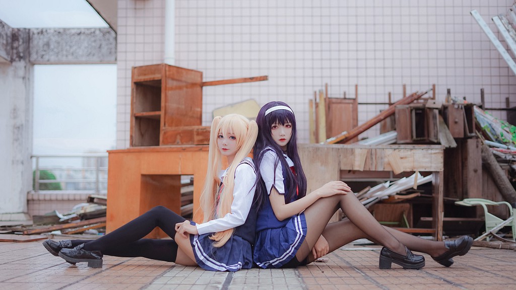 Thiếu nữ thanh khiết Ngũ Cập Bách Quỷ: Học tỷ đồng phục [Cosplay mỹ nữ] Bộ sưu tập ảnh [25P