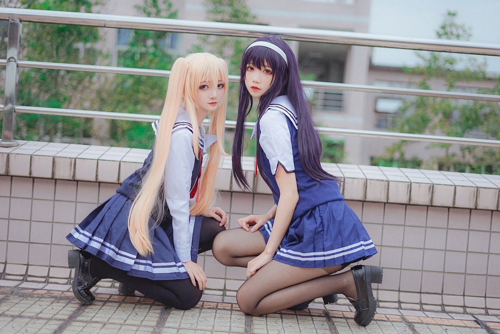 Thiếu nữ thanh khiết Ngũ Cập Bách Quỷ: Học tỷ đồng phục [Cosplay mỹ nữ] Bộ sưu tập ảnh [25P