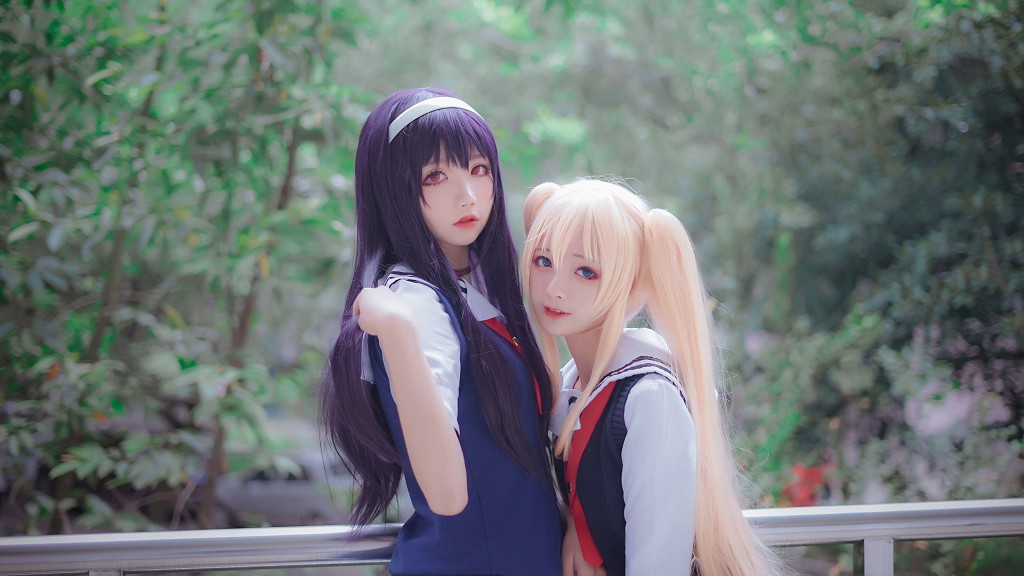 Thiếu nữ thanh khiết Ngũ Cập Bách Quỷ: Học tỷ đồng phục [Cosplay mỹ nữ] Bộ sưu tập ảnh [25P