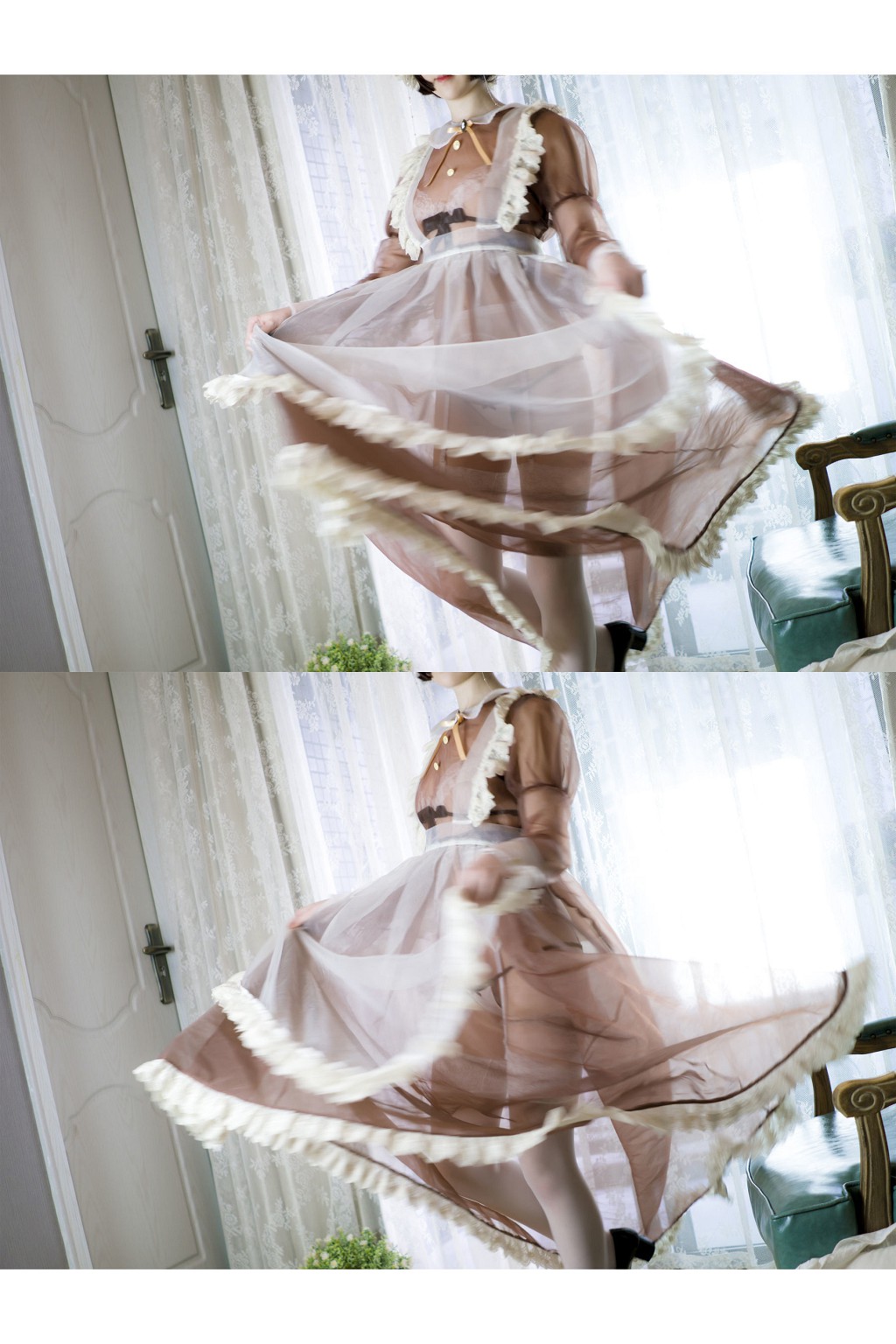 โคเซอร์อี้เซี่ยวหยางเจ๋อ《ชุดใหม่ของสาวใช้》 [สาวสวยคอสเพลย์] หนังสือภาพ[85P