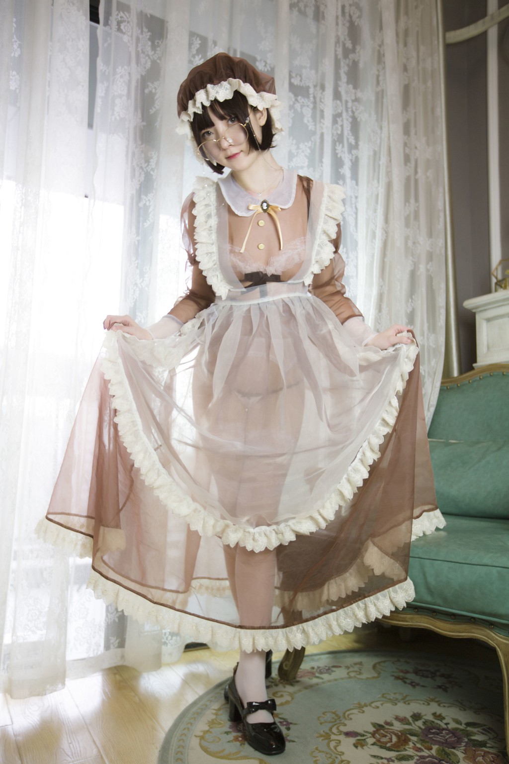 โคเซอร์อี้เซี่ยวหยางเจ๋อ《ชุดใหม่ของสาวใช้》 [สาวสวยคอสเพลย์] หนังสือภาพ[85P