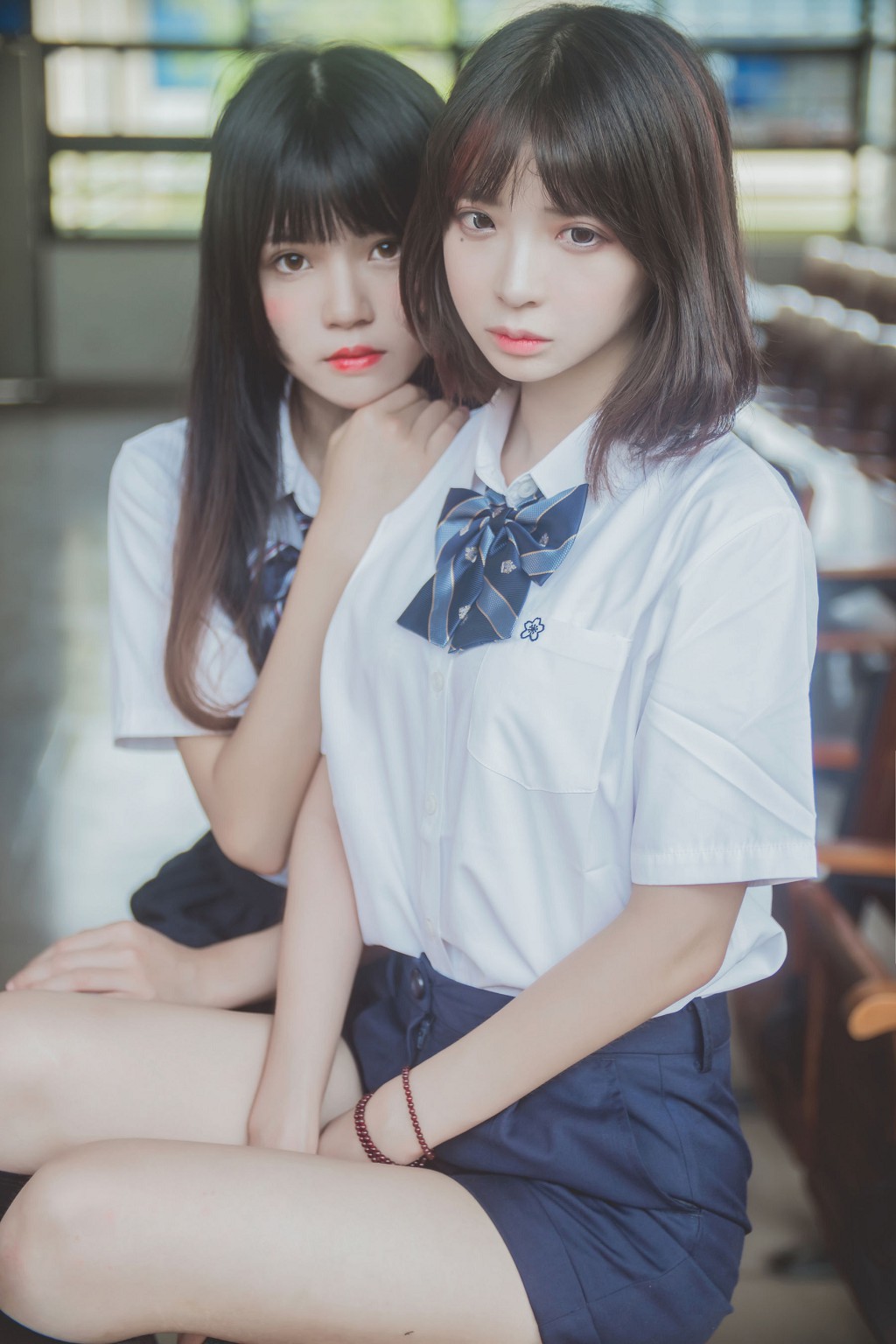 桜桃喵与疯猫ss JK百合 43P