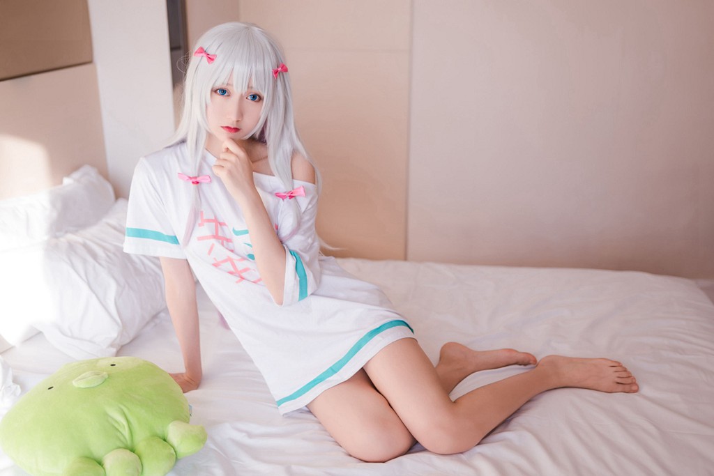 木绵绵《白发魔女》 [Cosplay福利] 写真集[47P]