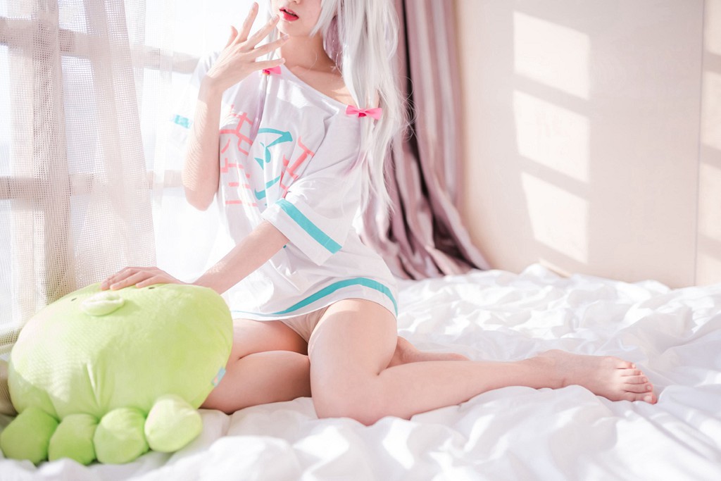 木绵绵《白发魔女》 [Cosplay福利] 写真集[47P]