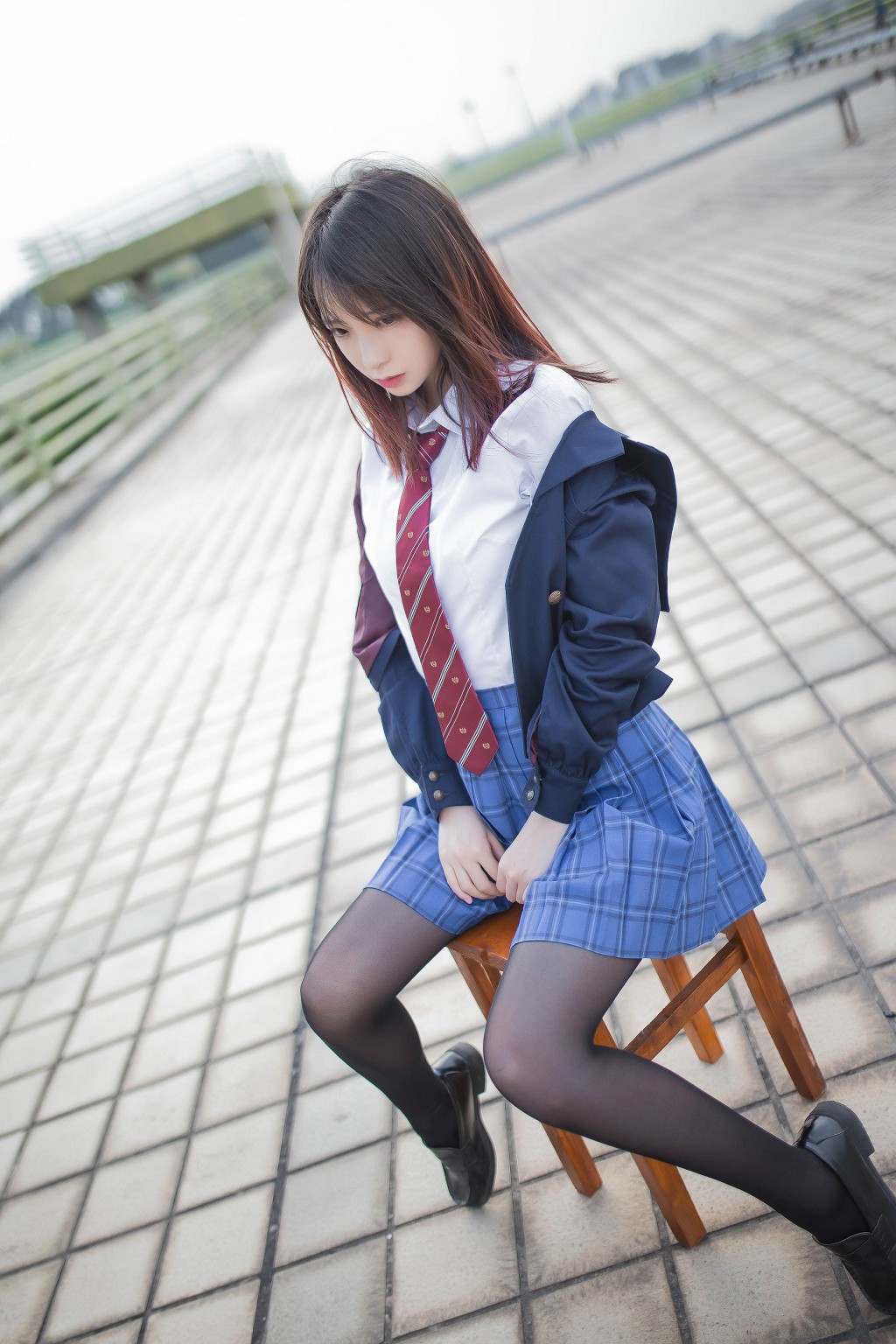 疯猫ss《叛逆青春少女》 [萝莉COS] 写真集[46P]