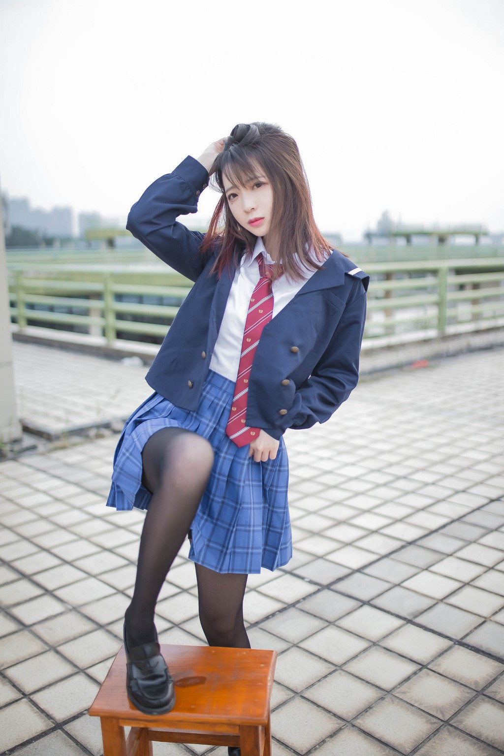 疯猫ss《叛逆青春少女》 [萝莉COS] 写真集[46P]