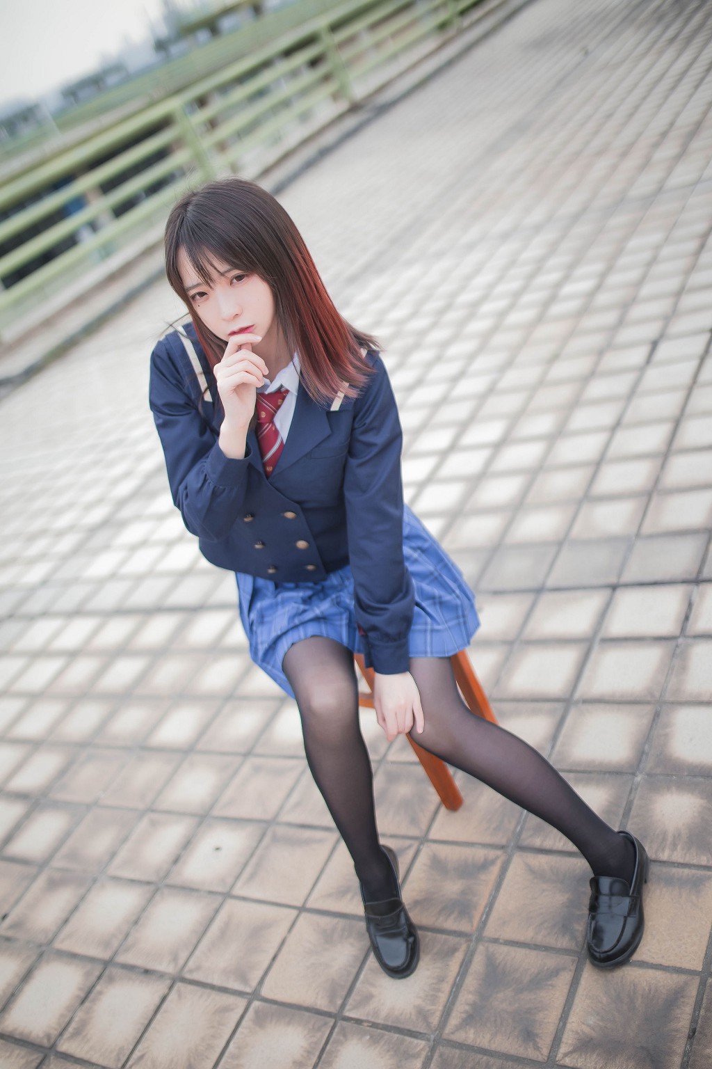 疯猫ss《叛逆青春少女》 [萝莉COS] 写真集[46P]