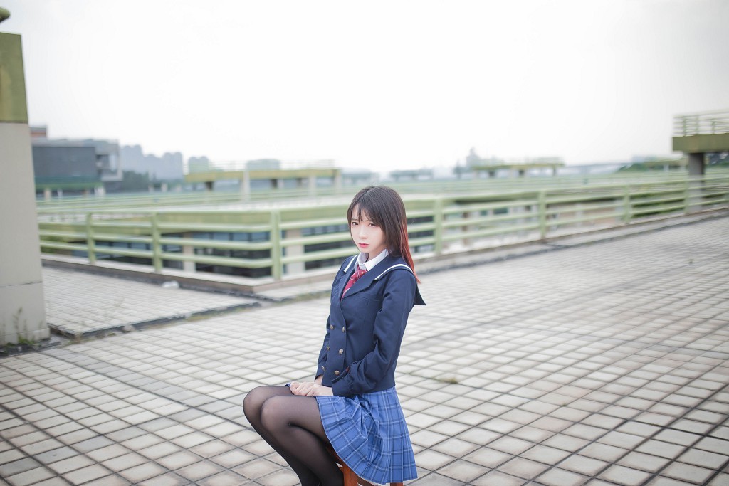 疯猫ss《叛逆青春少女》 [萝莉COS] 写真集[46P]