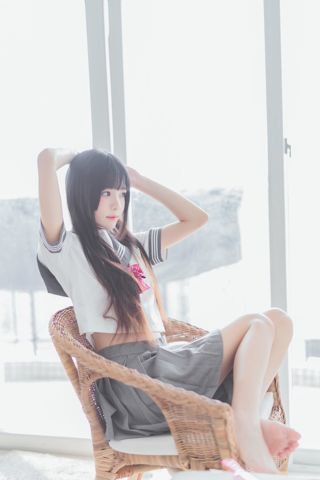 COSER桜桃喵《心形胖次》写真集[111P]