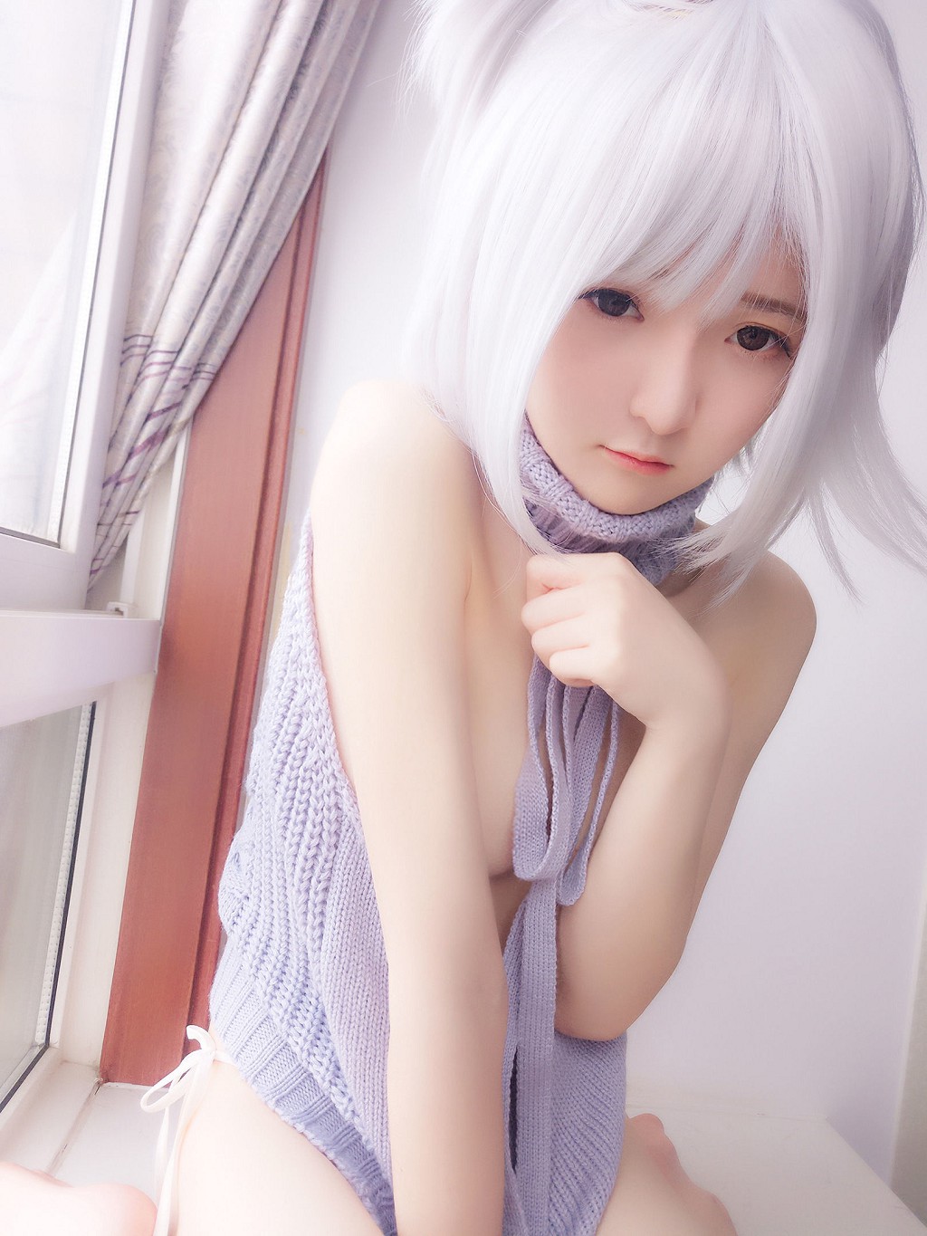 이소양제 《아이스크림을? 스웨터》 [Cosplay 미녀] 사진집[40P