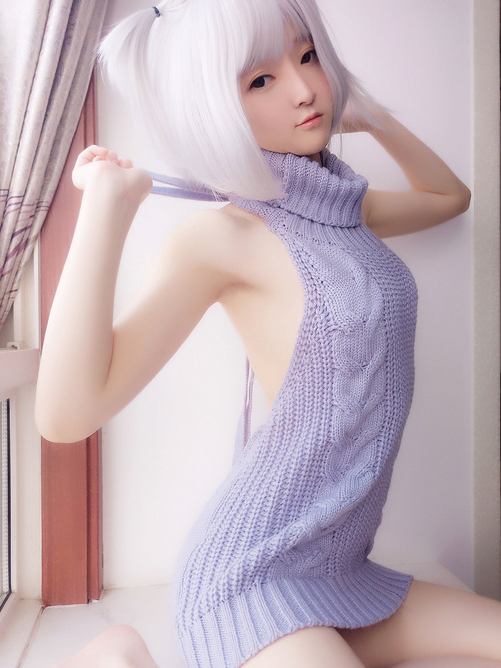 이소양제 《아이스크림을? 스웨터》 [Cosplay 미녀] 사진집[40P