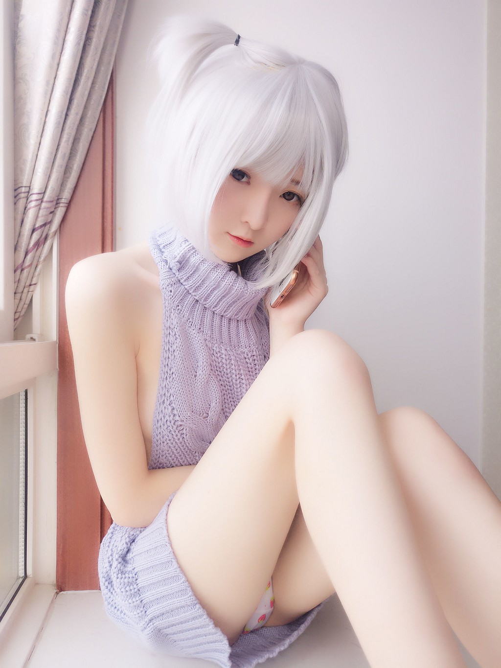 이소양제 《아이스크림을? 스웨터》 [Cosplay 미녀] 사진집[40P
