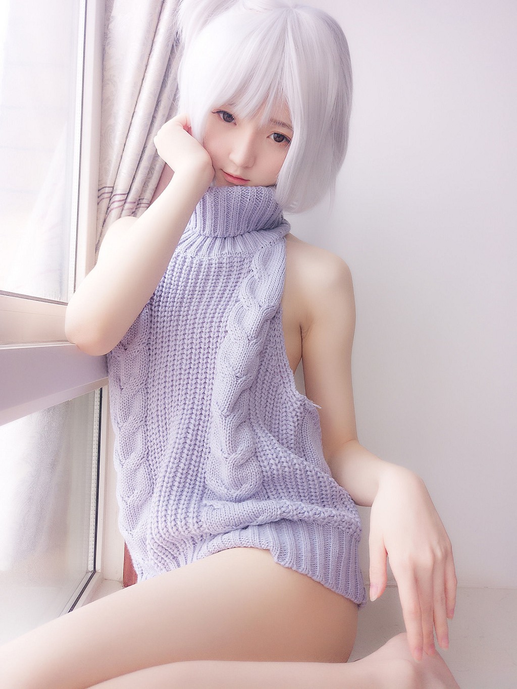 이소양제 《아이스크림을? 스웨터》 [Cosplay 미녀] 사진집[40P