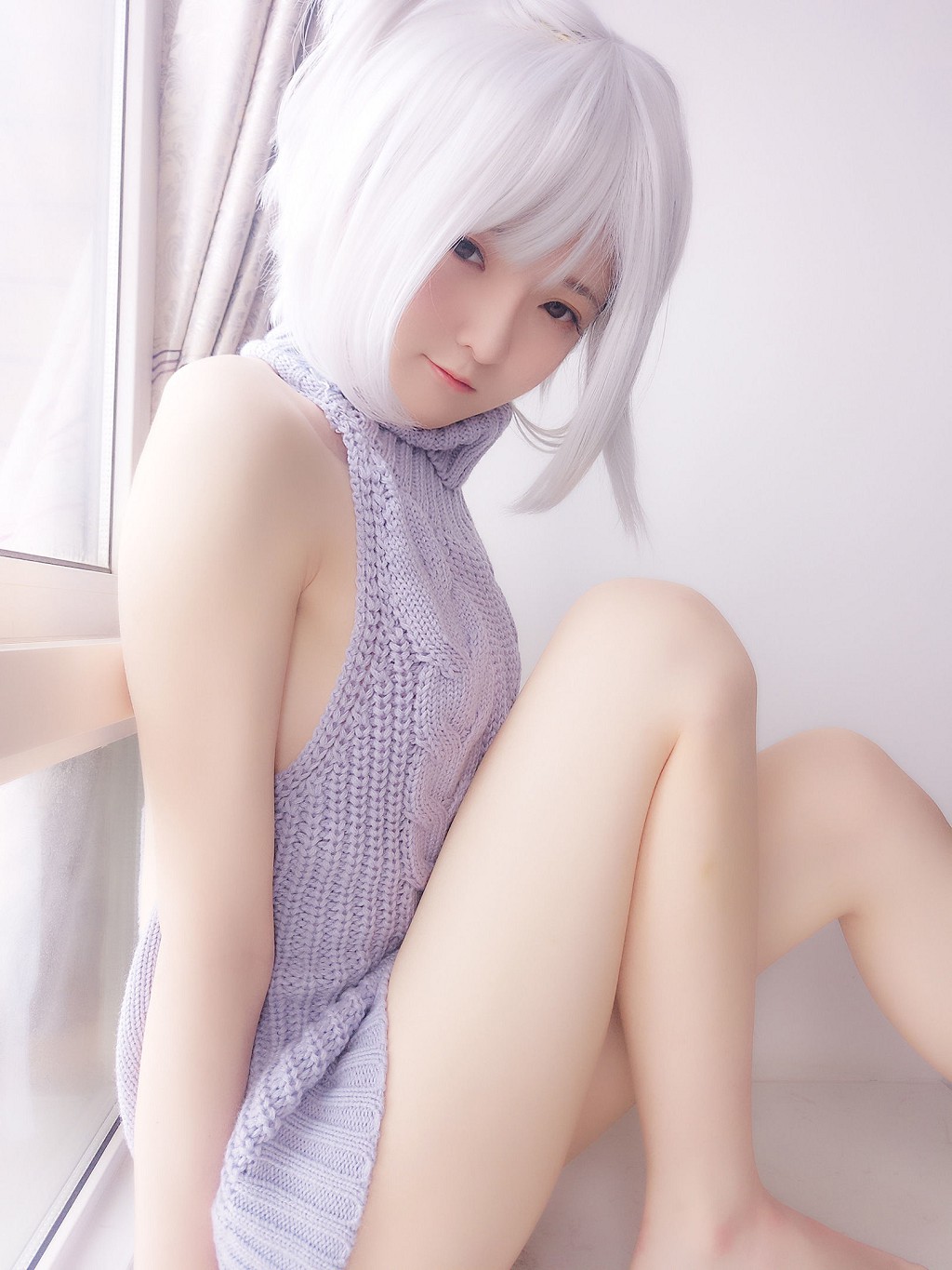 이소양제 《아이스크림을? 스웨터》 [Cosplay 미녀] 사진집[40P
