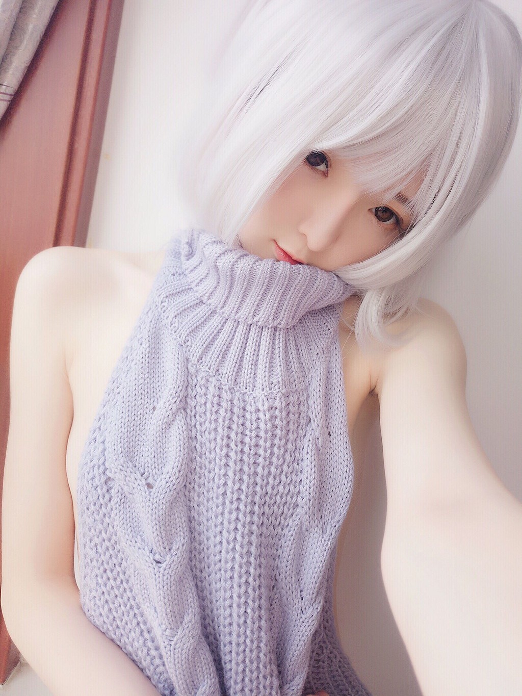 이소양제 《아이스크림을? 스웨터》 [Cosplay 미녀] 사진집[40P