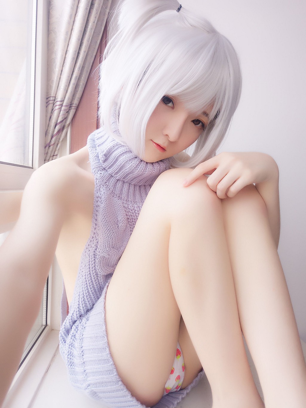 이소양제 《아이스크림을? 스웨터》 [Cosplay 미녀] 사진집[40P