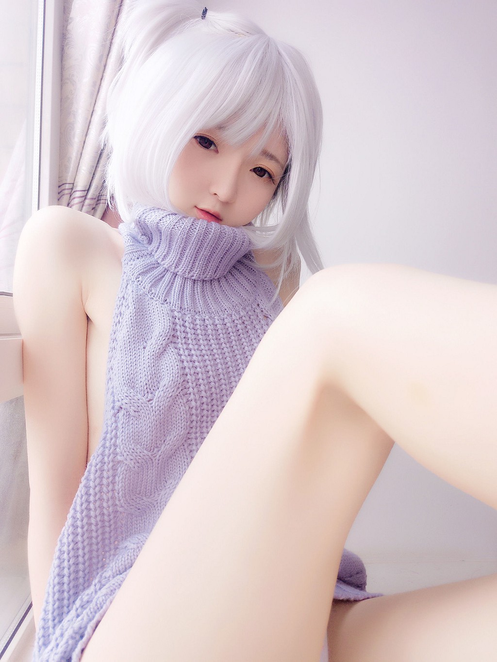 이소양제 《아이스크림을? 스웨터》 [Cosplay 미녀] 사진집[40P