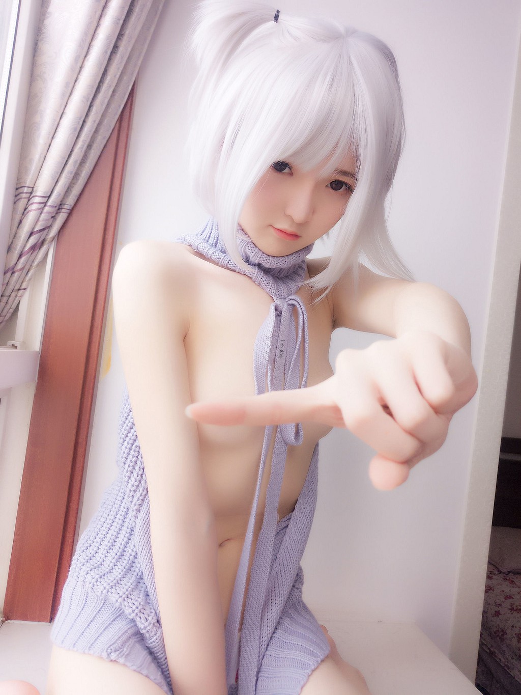 이소양제 《아이스크림을? 스웨터》 [Cosplay 미녀] 사진집[40P