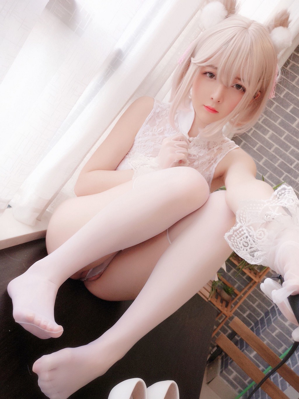 이소양제 《아이스크림을? 스웨터》 [Cosplay 미녀] 사진집[40P