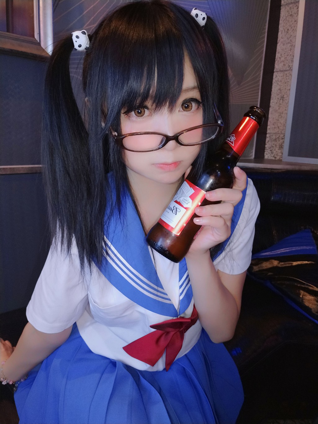 COSER Yao Yao Le YoYo: Tempting Little Schoolgirl [Cosplay Welfare] Photobook [43P