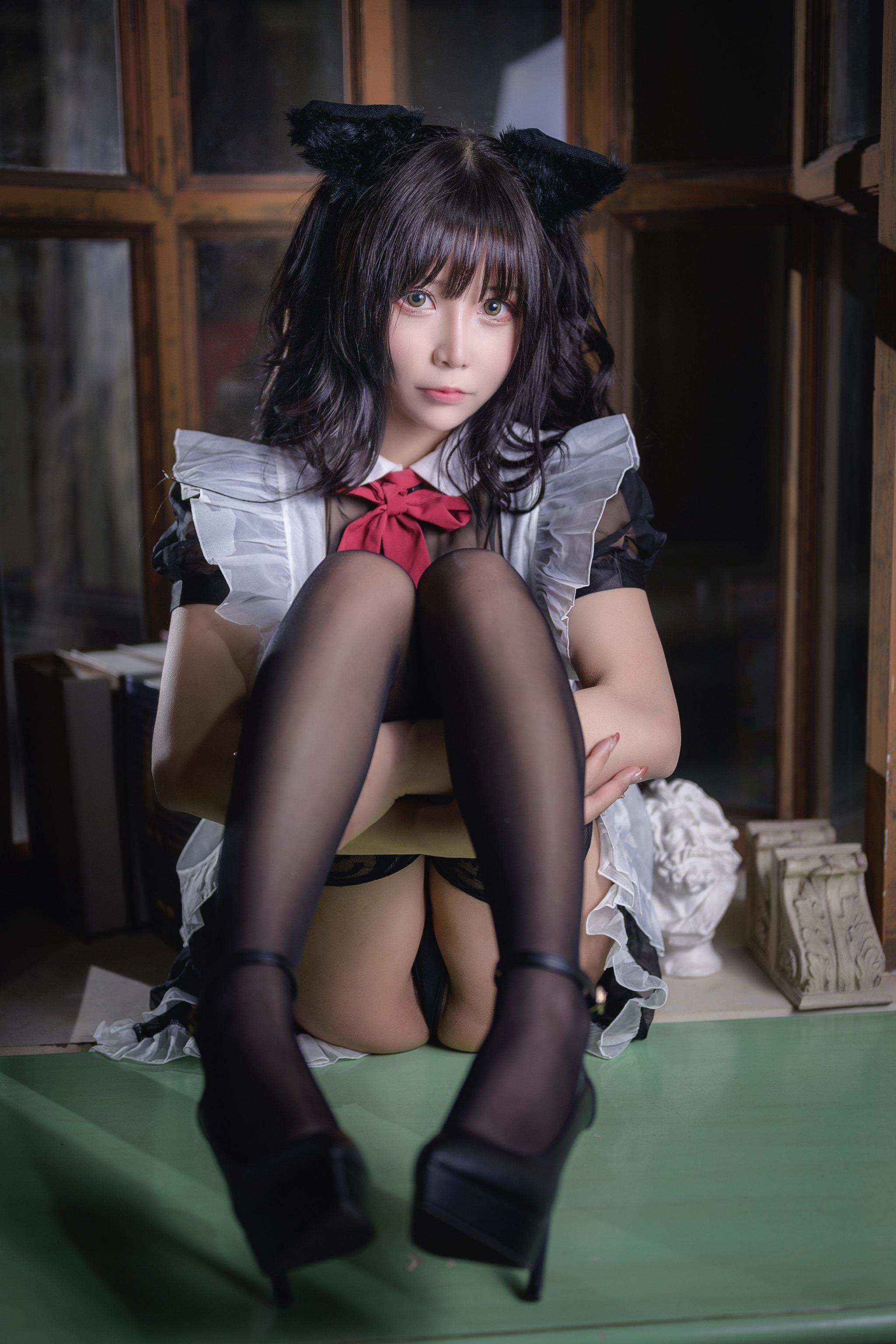 抱走莫子aa-黑丝猫咪小女仆 44P