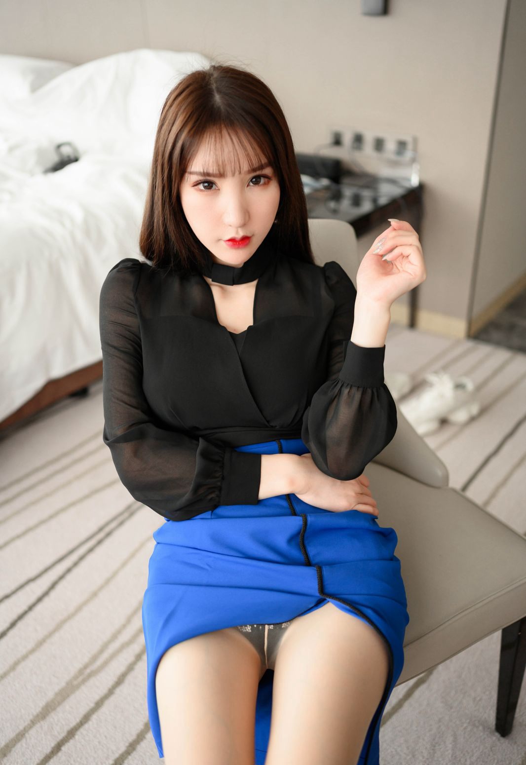 周于希Sandy风骚美腿丝袜诱惑肉丝袜写真