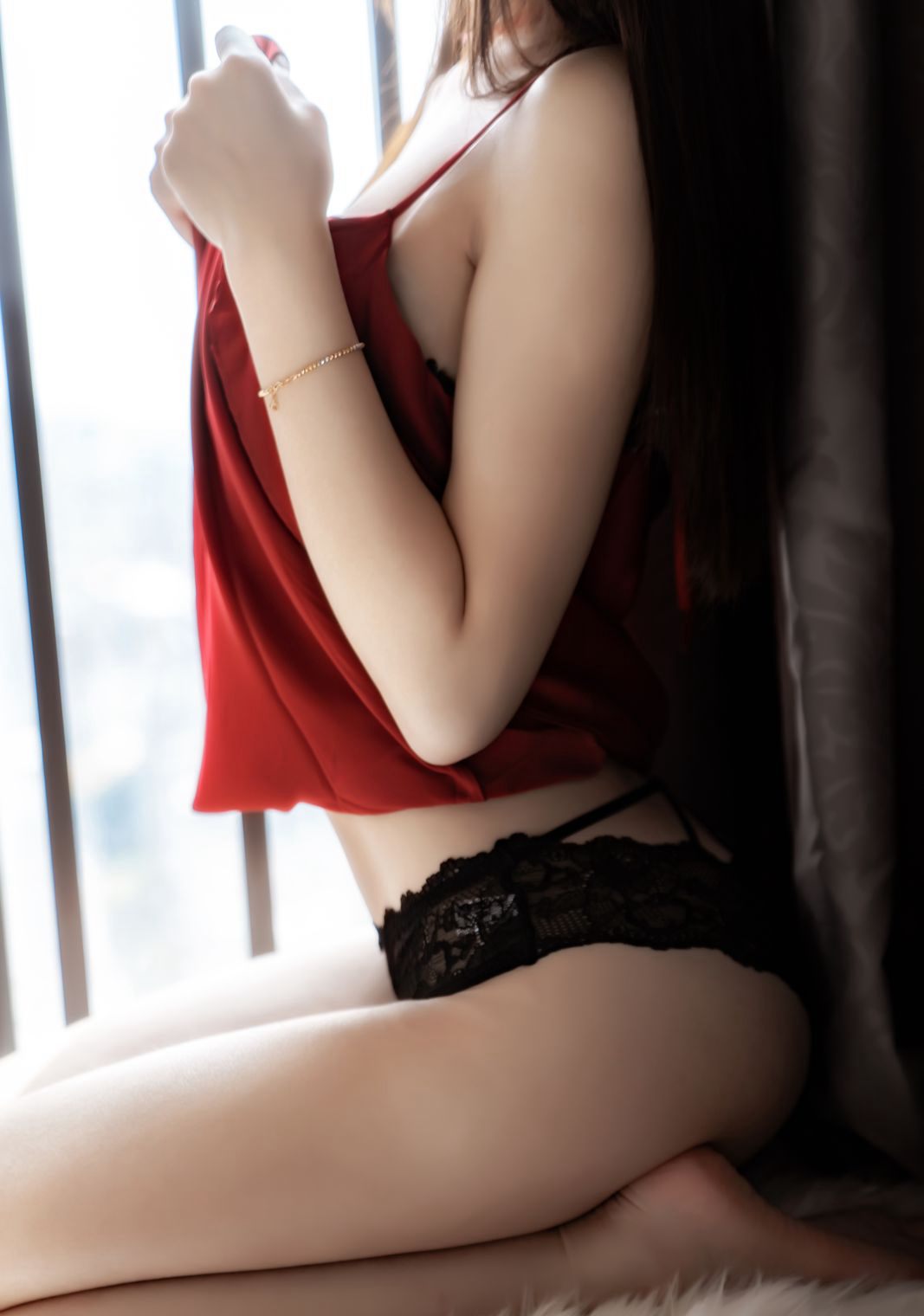 Large Scale COS of Beautiful Woman Sakura Tao Meow COSPLAY Sexy Lace Lingerie Photos