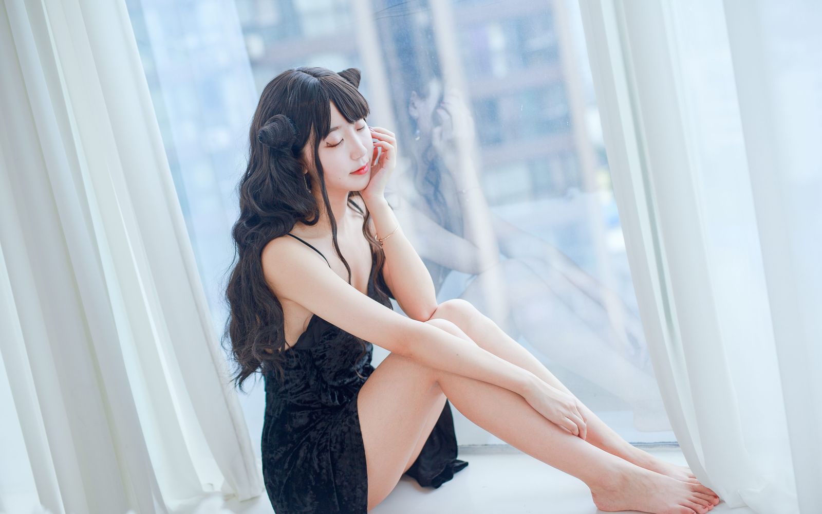 cosplay大尺寸福利性感蕾絲情趣美腿超污寫真圖