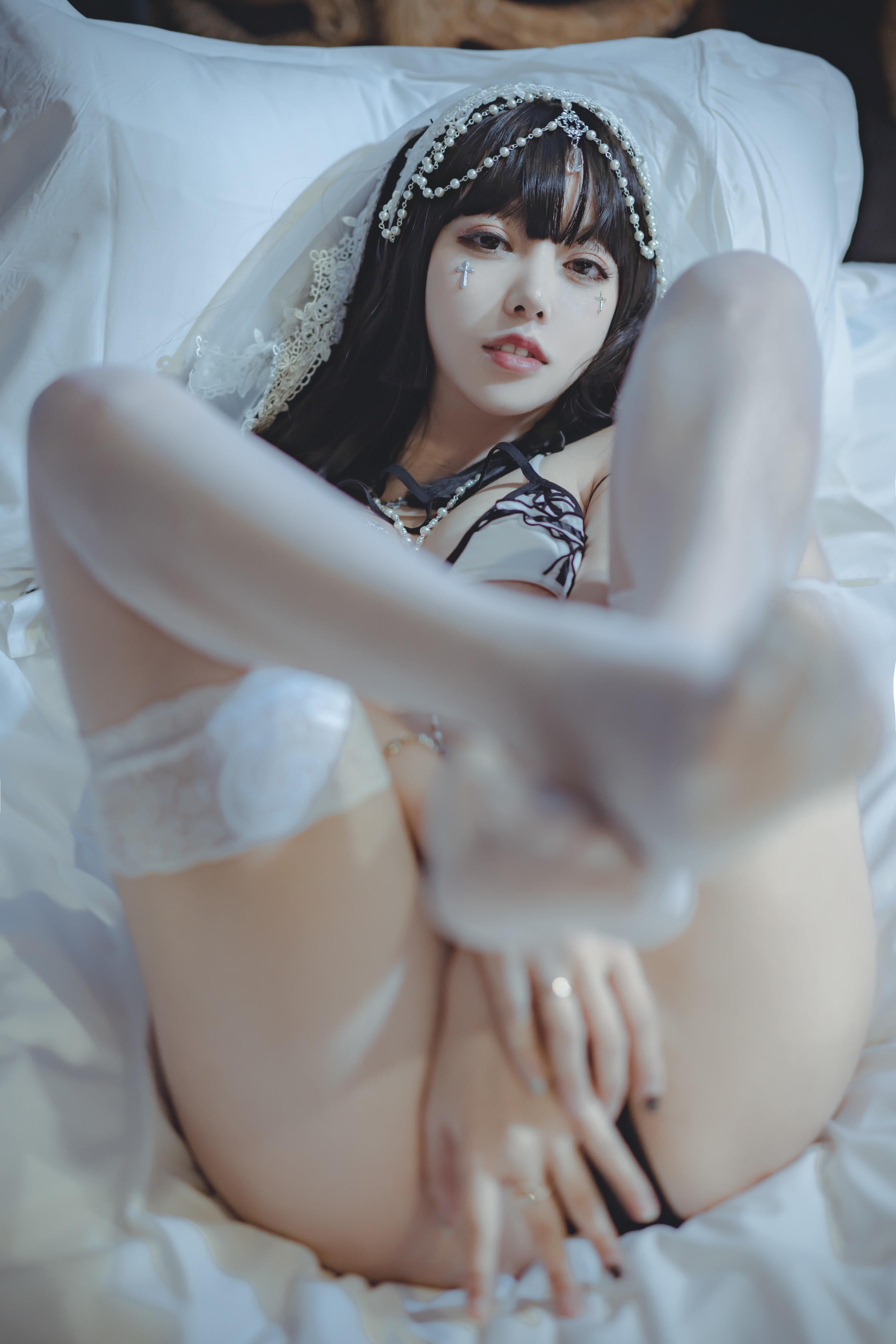 过期米线线喵 - 修女 53P