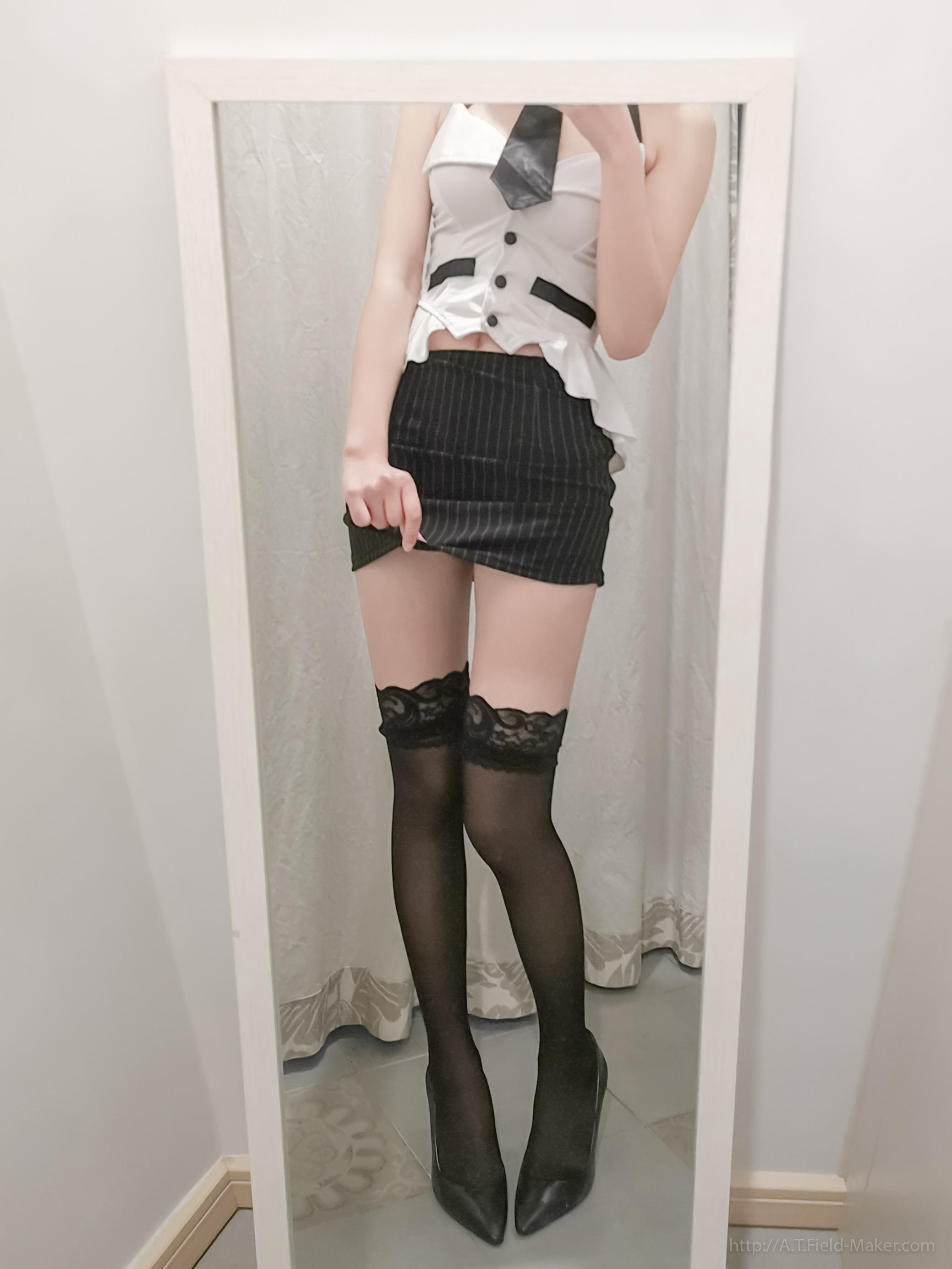 ATFMaker – 迷你套裝 臀部裙 性感教師 30P