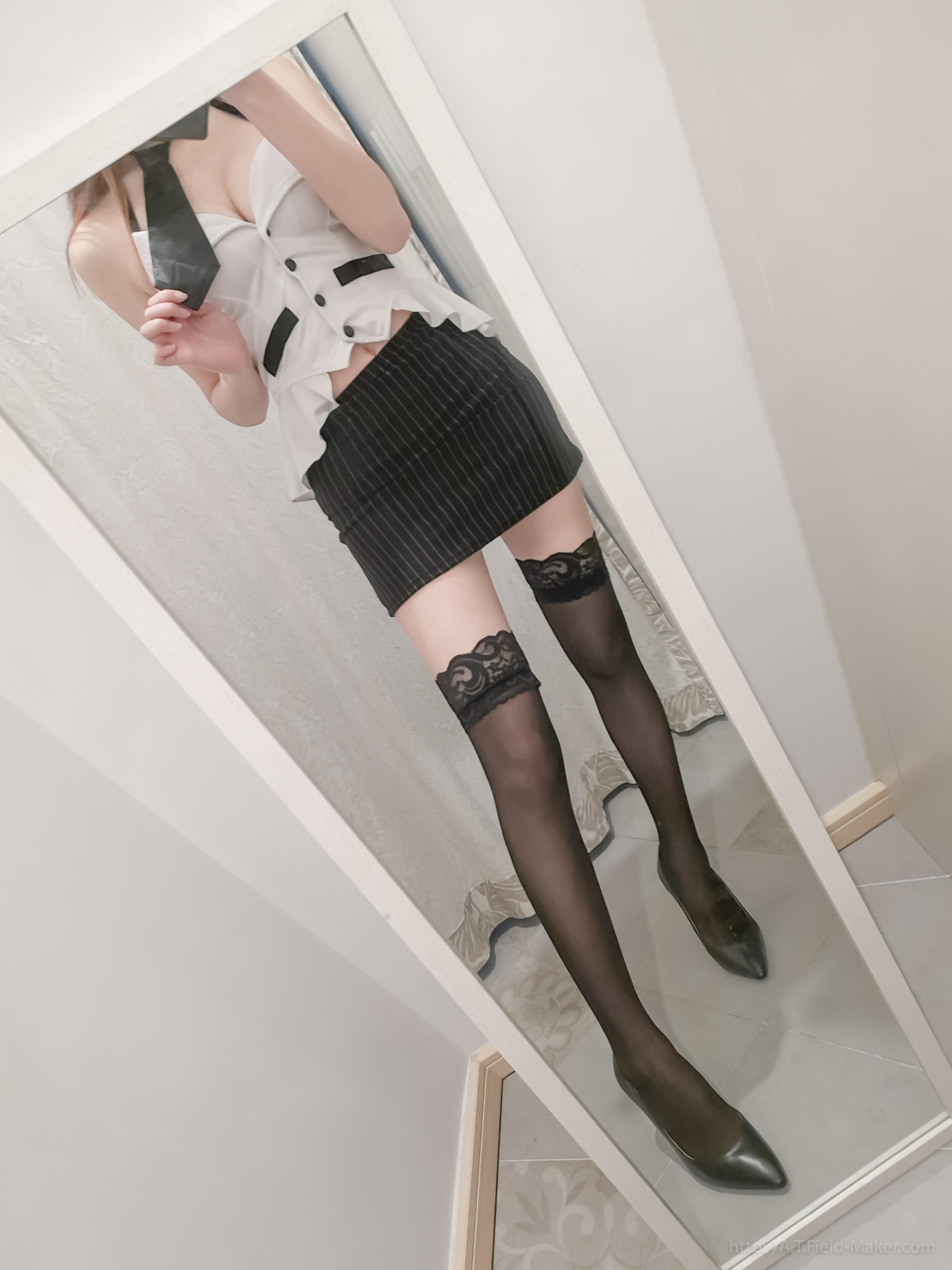 ATFMaker – 迷你套裝 臀部裙 性感教師 30P
