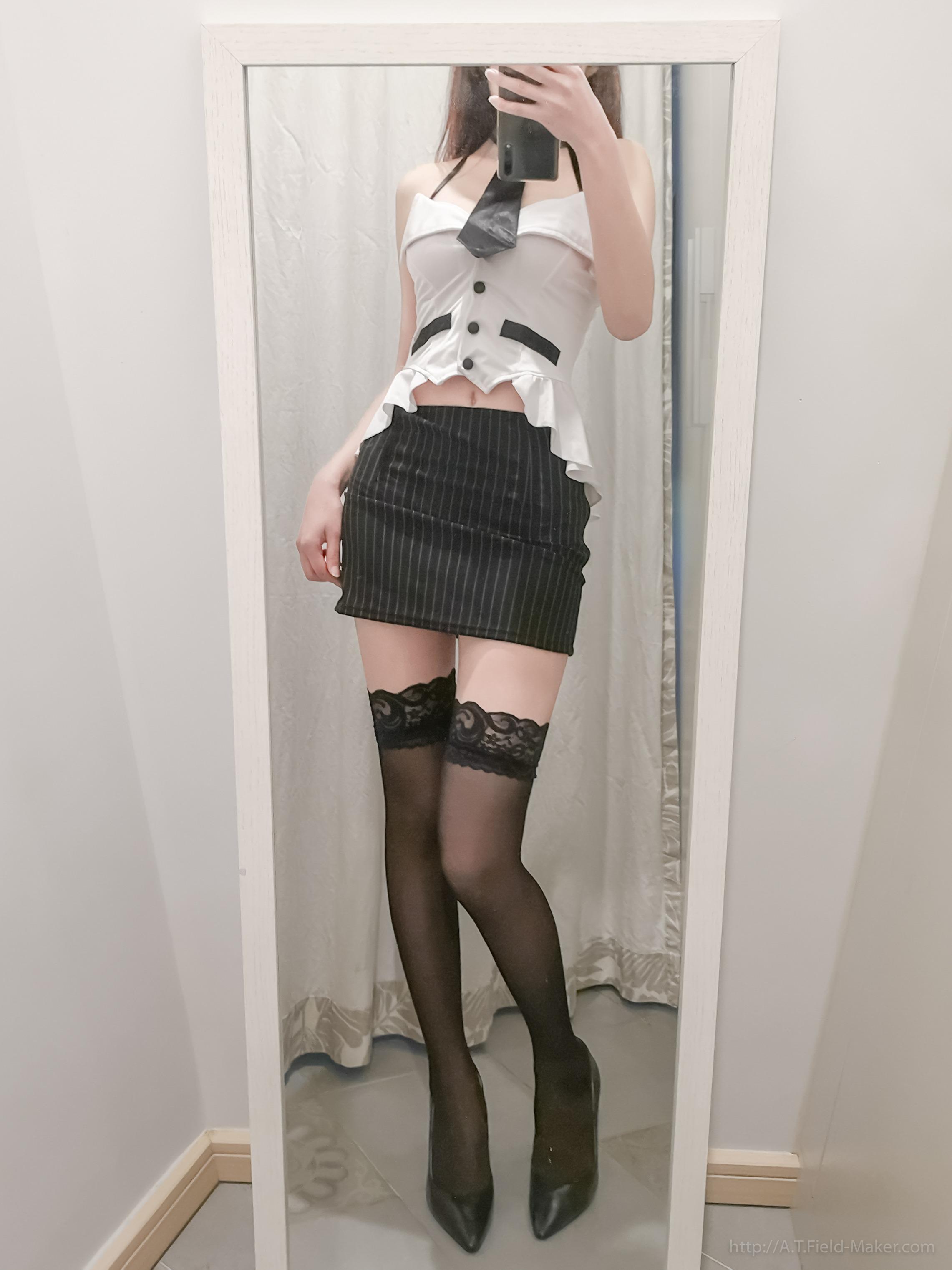ATFMaker – 迷你套裝 臀部裙 性感教師 30P