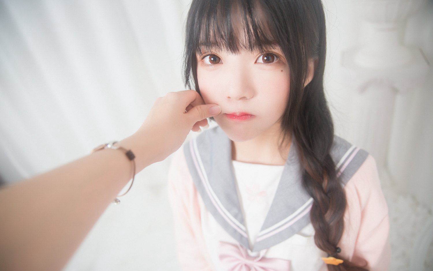 桜桃喵2020cosplay性感JK制服高清福利大尺度污图