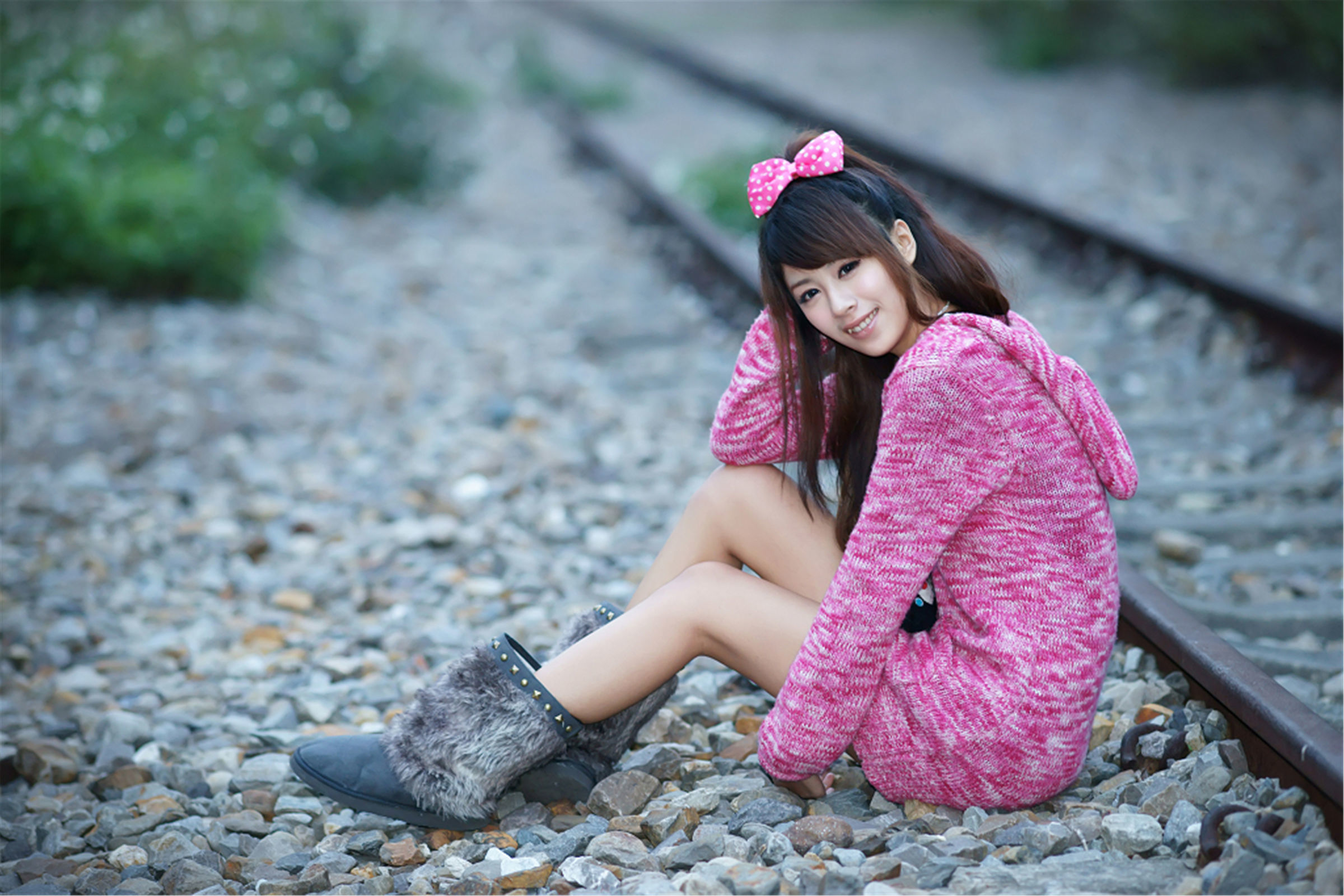 สาวงามไต้หวัน] ซาเชิ่งมิโสะ หัวซานศิลปวัฒนธรรมถ่ายภาพนอกสถานที่