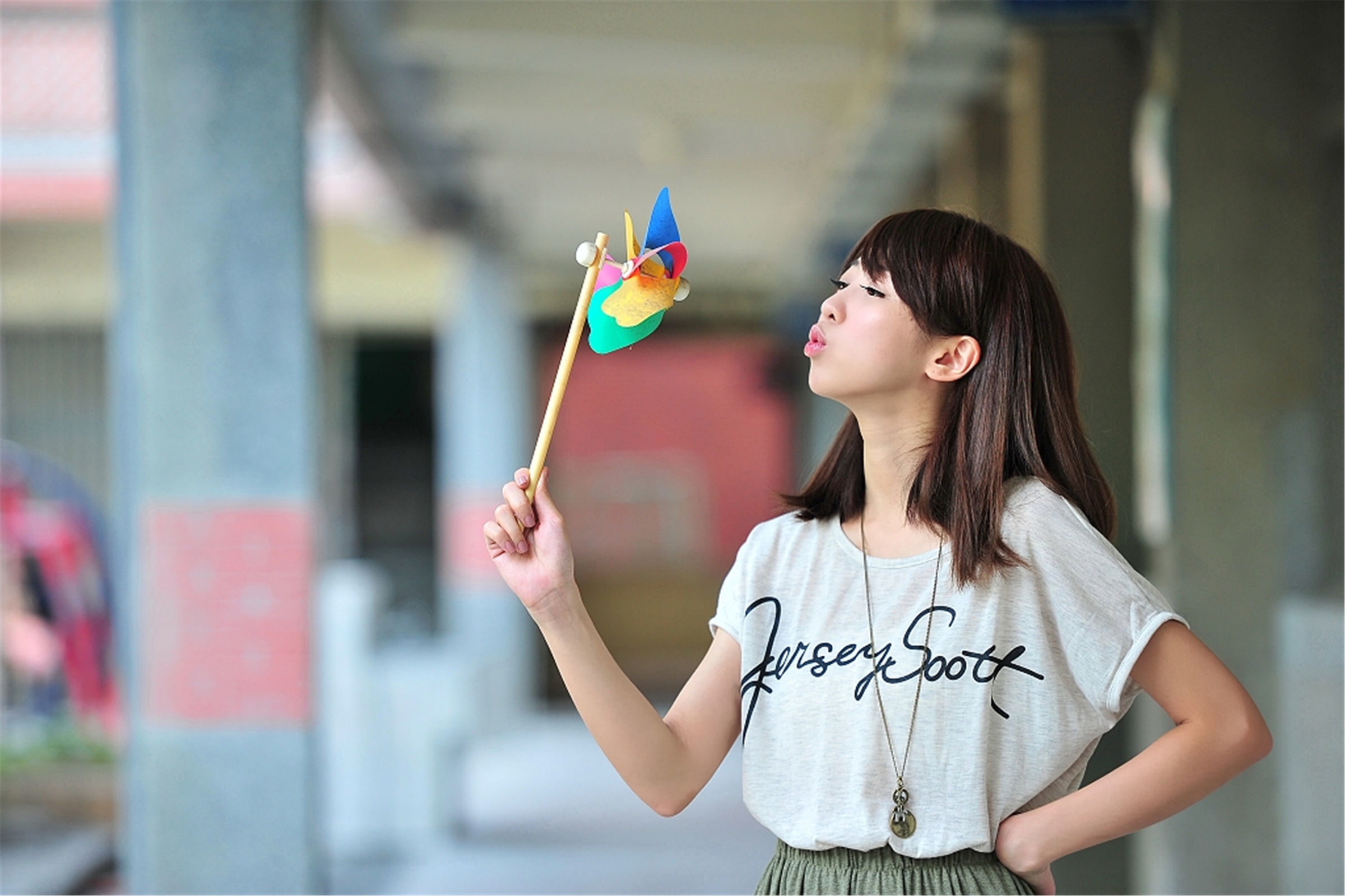 臺灣美女] 小玉 士林國小外拍