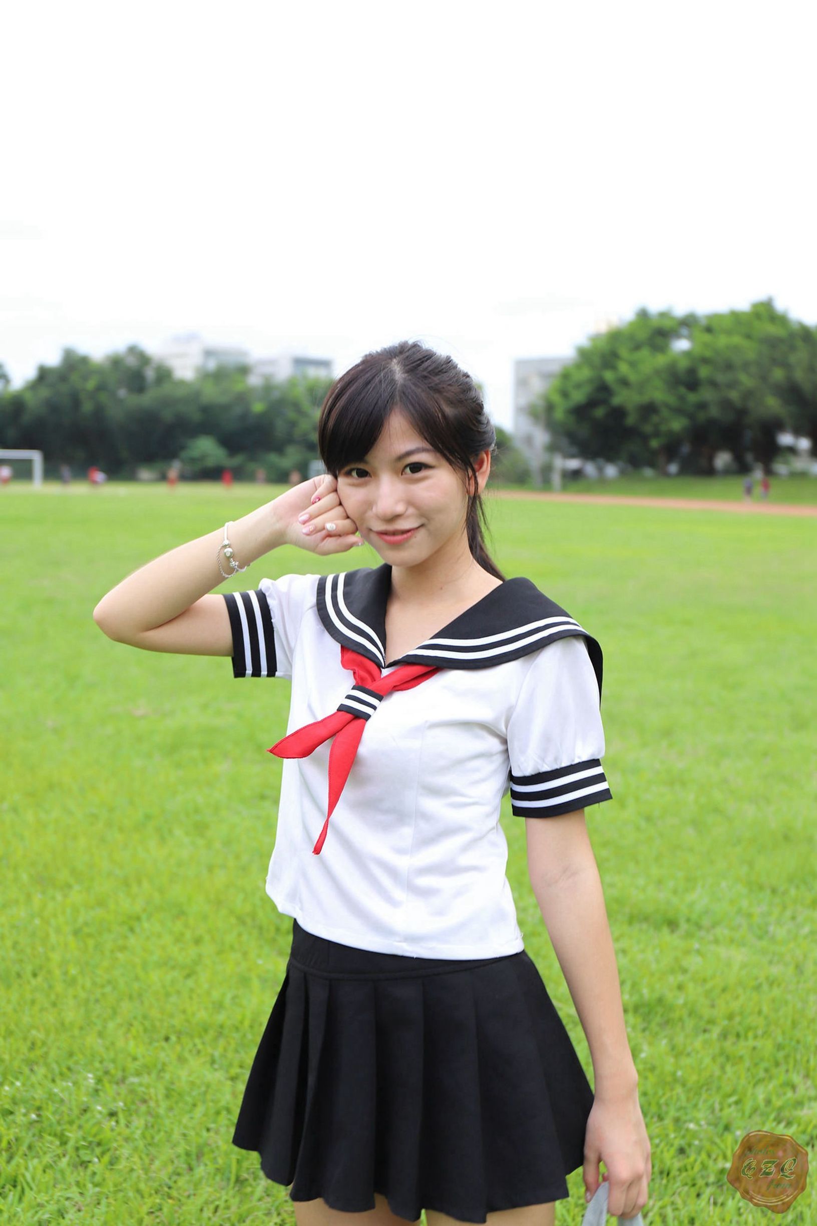 Taiwan Beauty] Girl in Uniform No. 001 Lin Wendi