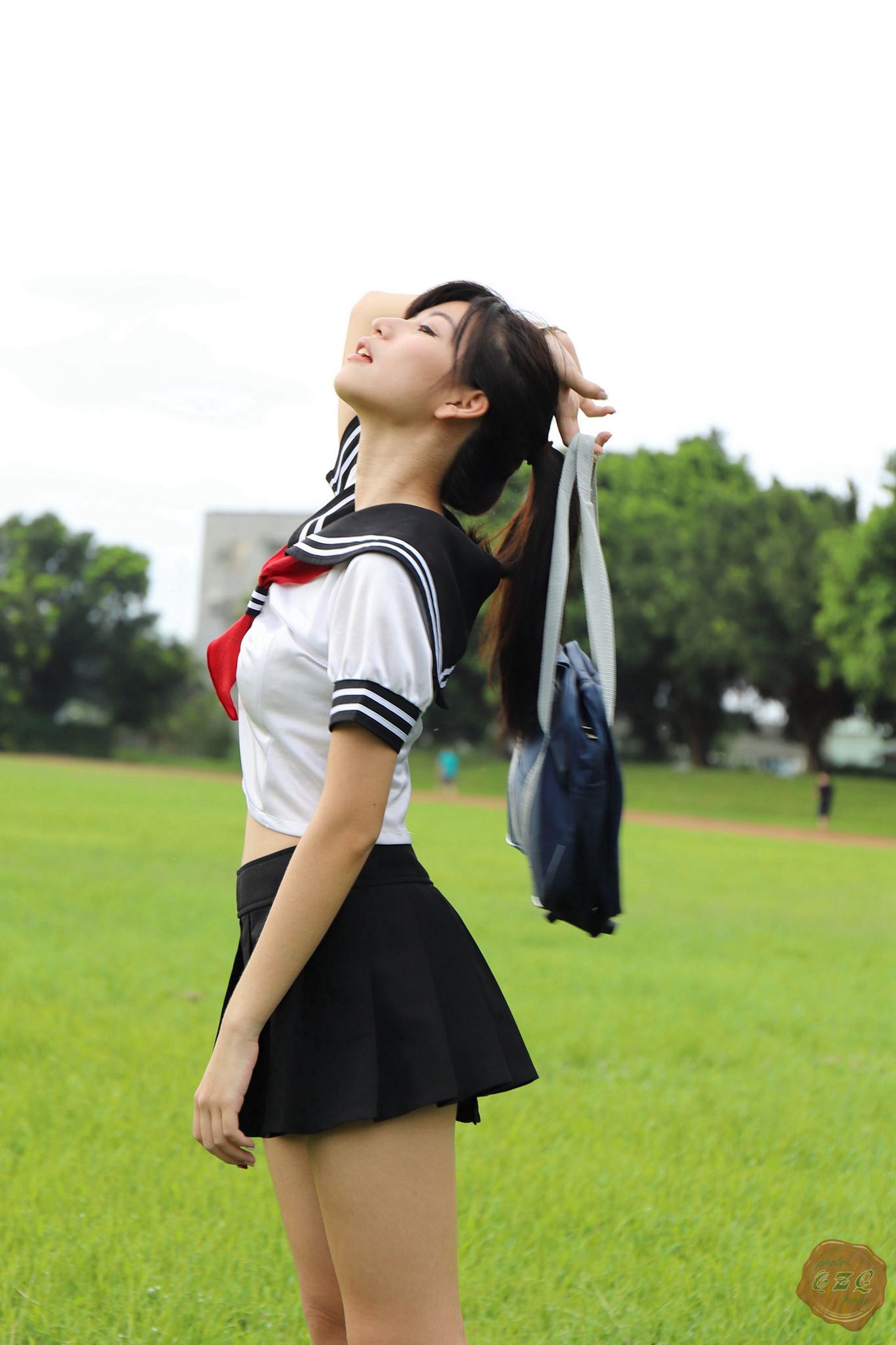 ไต้หวันสาวสวย] สาวในชุดนักเรียน หมายเลข 001 ลิน เวนดี้