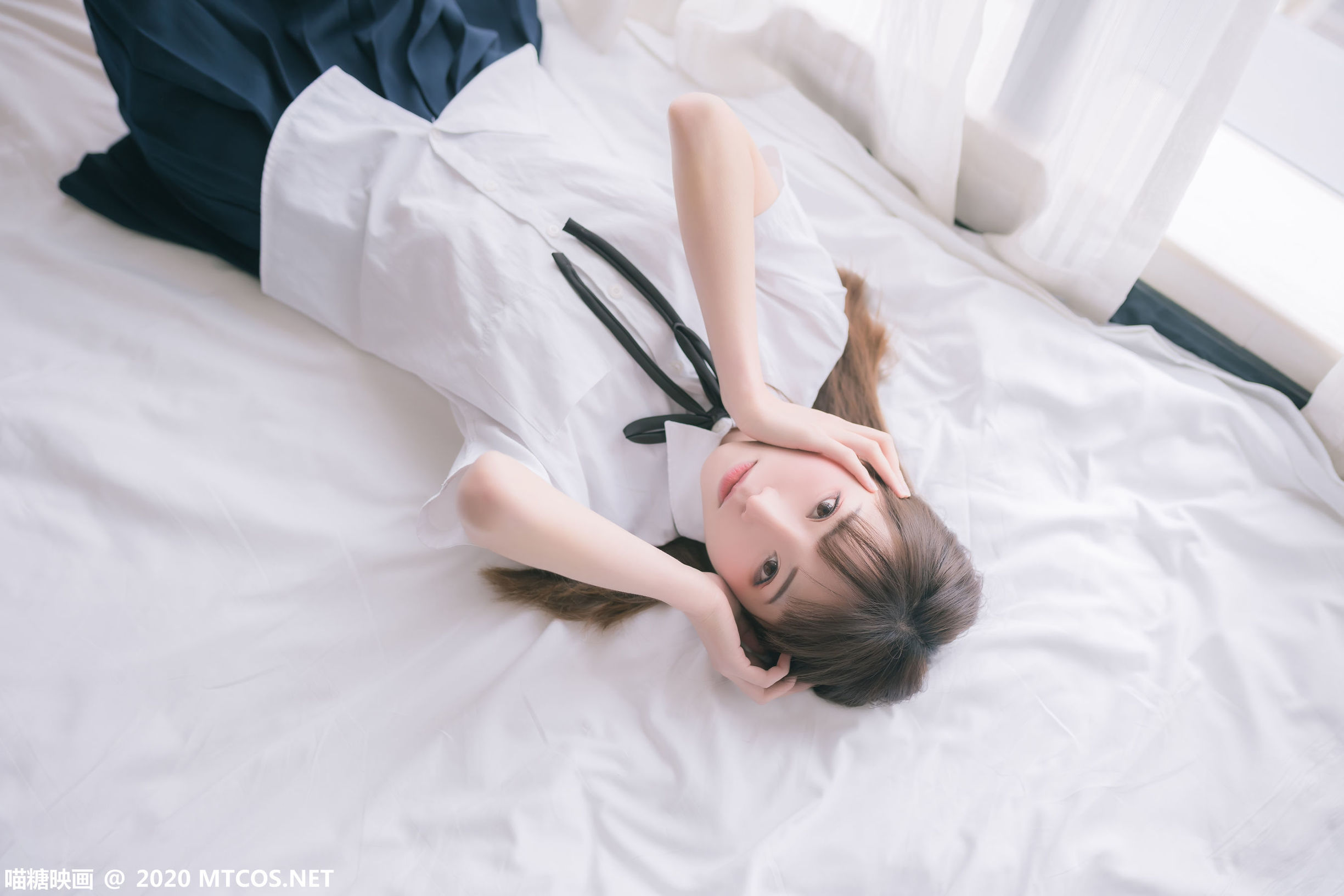 เมียวถังยี่หฺวี] JKL.012 ชุดนักเรียนฤดูร้อน JK ชุดยูนิฟอร์ม